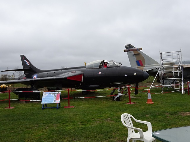 Hawker Hunter at Hurn Apt